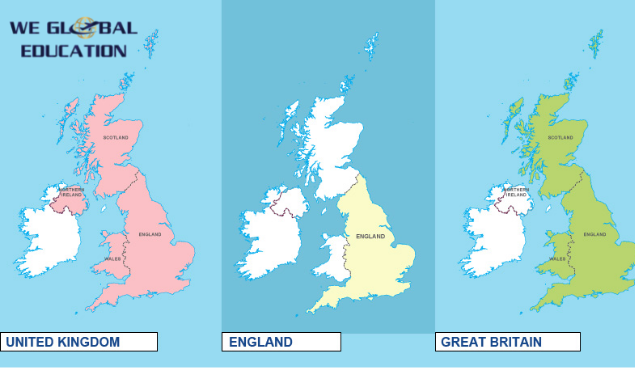 Sự khác biệt giữa The United Kingdom, England và Great Britain. Văn hóa Anh. www.english4all.vn